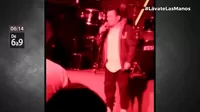 Cantante Tony Rosado fue intervenido tras ofrecer concierto