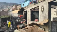 Carabayllo: Mujer perdió más de S/ 60 mil tras incendio que consumió varias viviendas
