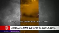 Carabayllo: Sujeto grabó cuando asesinó a balazos a persona trans en plena calle