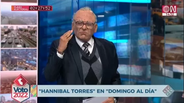 Carlos Álvarez en divertida parodia como "Hanníbal Torres"