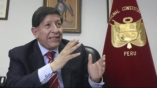 Carlos Ramos Núñez, miembro del Tribunal Constitucional. Foto: El Peruano
