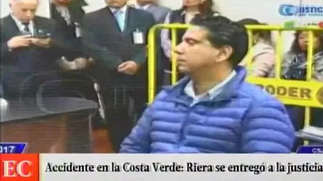 Caso Costa Verde: Guillermo Riera Díaz se entregó a la justicia