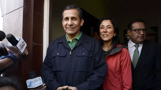 Ollanta Humala y Nadine Heredia. Foto: EFE
