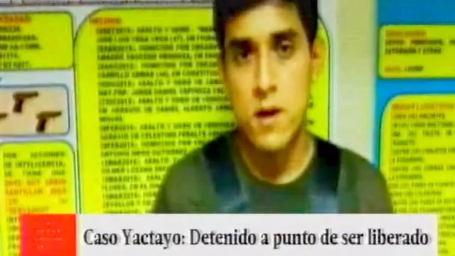 Caso José Yactayo: principal sospechoso del crimen está a punto de ser liberado