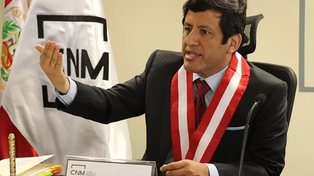 Guido Águila, presidente del CNM. Foto: Andina