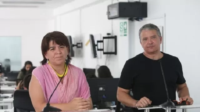 Paola Ugaz y Pedro Salinas. Foto: El Comercio