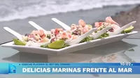Cebiche playero: Las delicias frente al mar