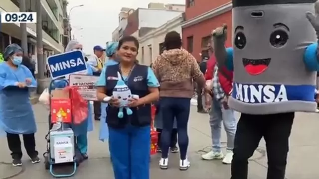 Cercado de Lima: Despliegan brigada de vacunación en feriado por Santa Rosa de Lima 