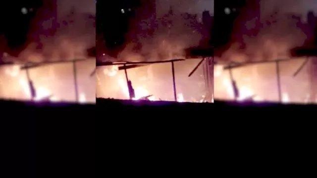Cercado de Lima: incendio se originó en almacén de Tottus