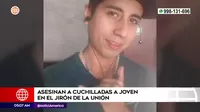 Cercado de Lima: Joven fue asesinado a cuchilladas en Jirón de la Unión
