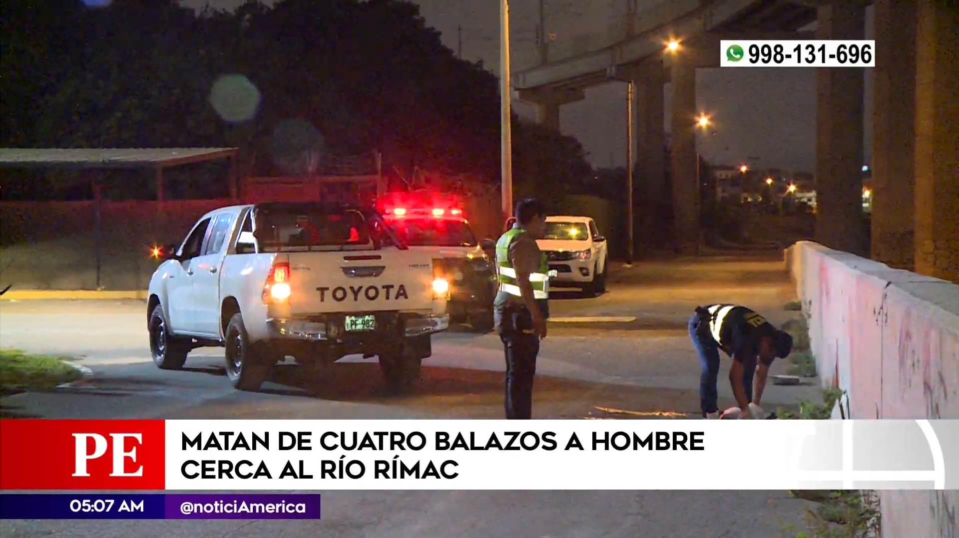 Asesinato en el Cercado de Lima. Foto: América Noticias