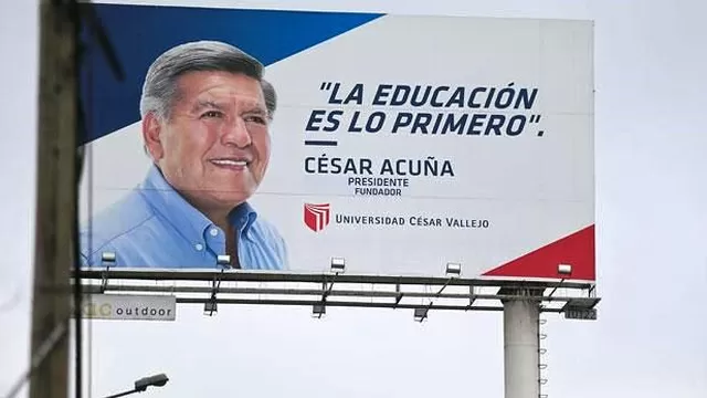 César Acuña, candidato presidencial por Alianza para el Progreso (APP). Foto: archivo El Comercio.