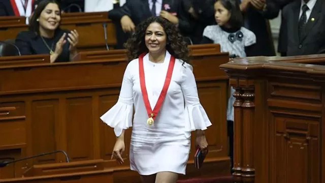 Cecilia Chacón, congresista de la República. Foto: Andina