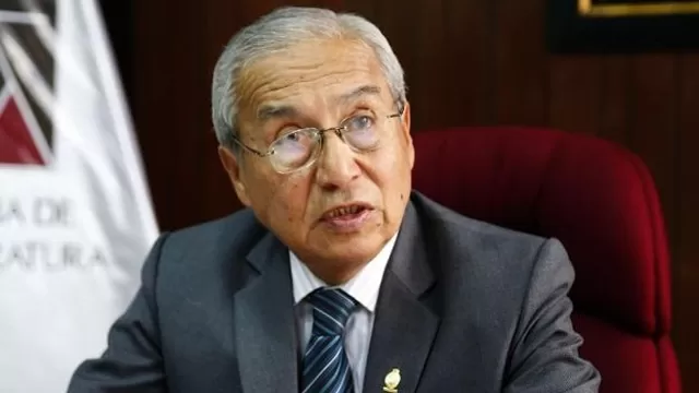 Pedro Chávarry Vallejos, fiscal de la Nación. Foto: Fiscalía