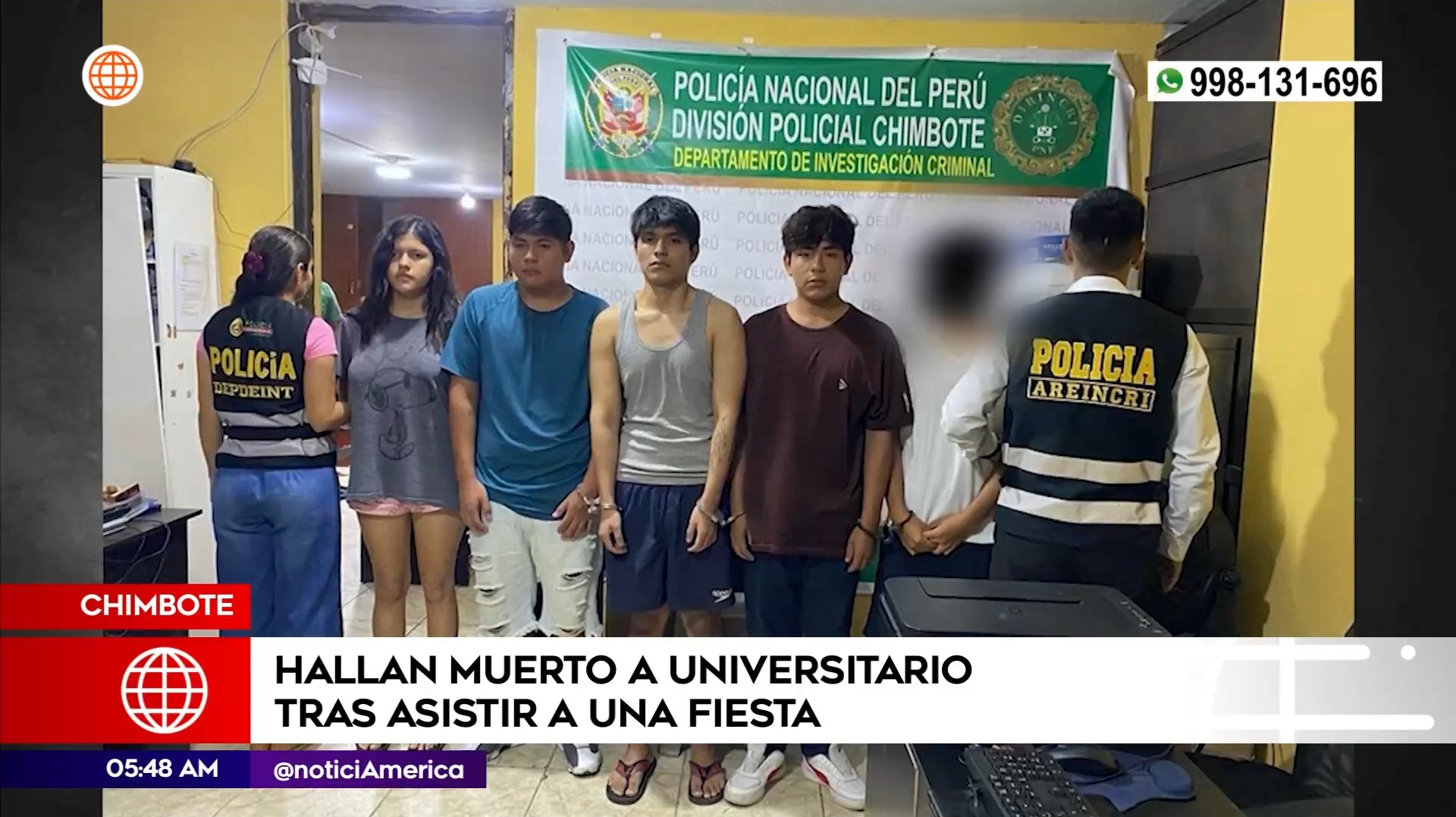 Universitario murió en Chimbote. Foto: América Noticias