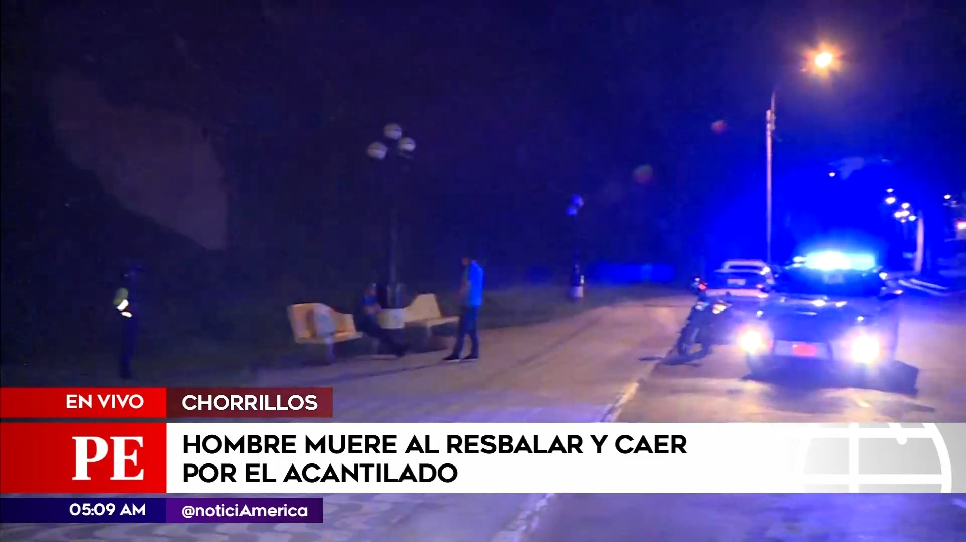 Hombre murió en Chorrillos. Foto: América Noticias