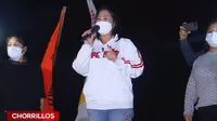 Chorrillos: Keiko Fujimori participó de un evento en la playa Agua Dulce