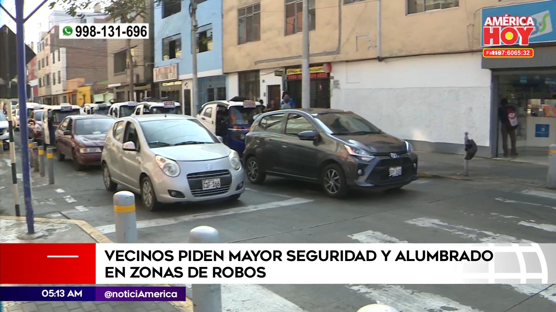 Robos en Chorrillos. Foto: América Noticias