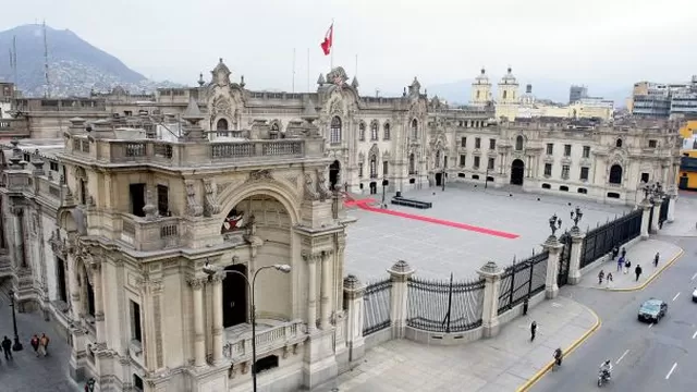 Palacio de Gobierno. Foto: Agencia Andina