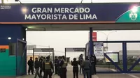 Clausuran el Gran Mercado Mayorista de Lima