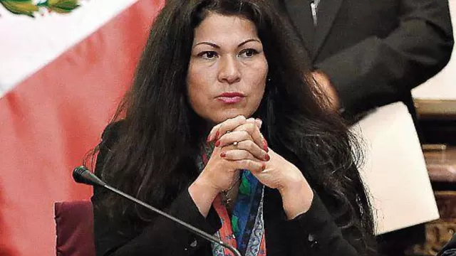 Congresista Yesenia Ponce. Foto: Agencia Andina