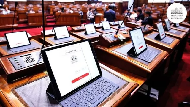 Congreso compró software para que tablets guarden proyectos de ley