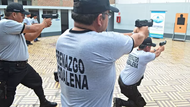 Efectivos del serenazgo podrían usar armas no letales que los municipios deben proveerles / Foto: Andina