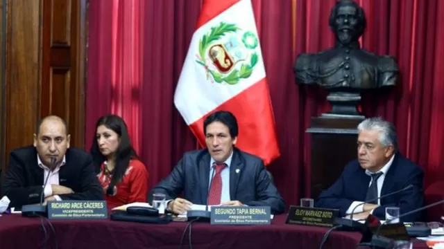 Comisión de Ética Parlamentaria. Foto: Agencia Andina