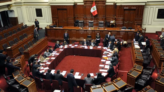 Comisión del Congreso. Foto: Andina