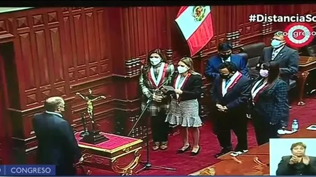 Congreso: Parlamentarios andinos juraron al cargo para el periodo 2021-2026