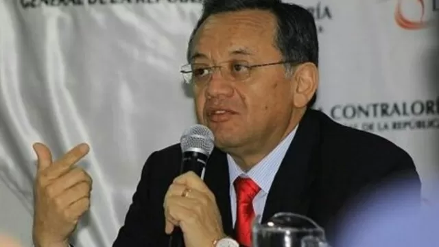 Contralor César Alarcón. Foto: Agencia Andina