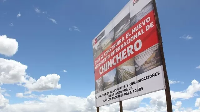 Construcción del aeropuerto de Chinchero permanece suspendida. Foto: Andina
