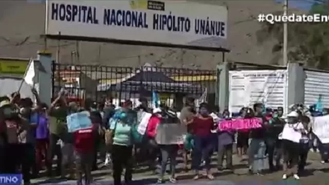 Enfermeras y técnicos del Hospital Hipólito Unanue denuncian retrasos en sus pagos 