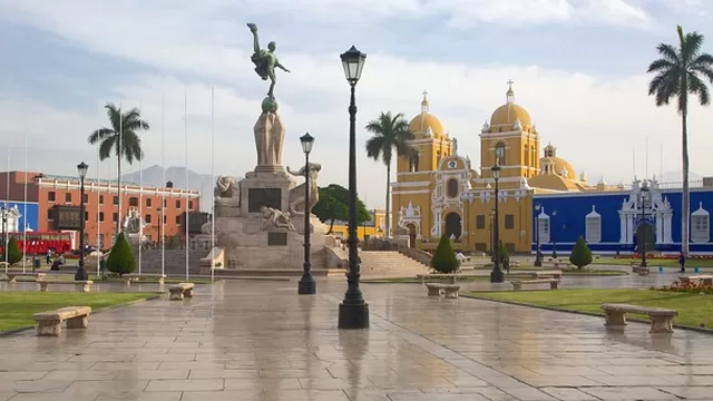 Plaza de Armas de Trujillo. Foto: referencial: Andina