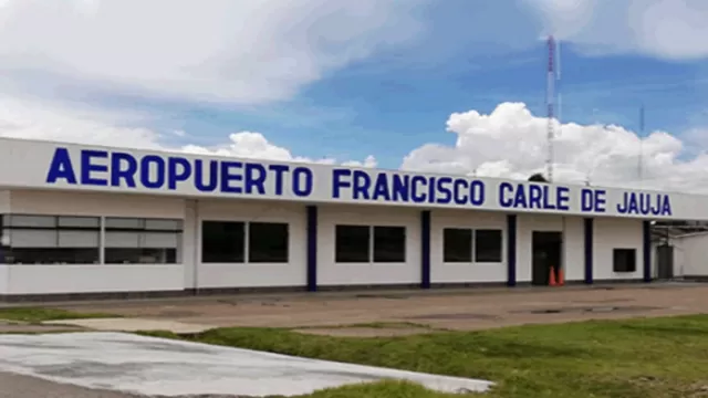 Aeropuerto Francisco Carle de Jauja permanecerá cerrado unos días de manera temporal / Foto: Gobierno del Perú