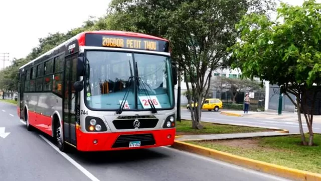 El servicio Semi Expreso 206 inicia su recorrido en la avenida Los Fresnos. Foto: Municipalidad de Lima