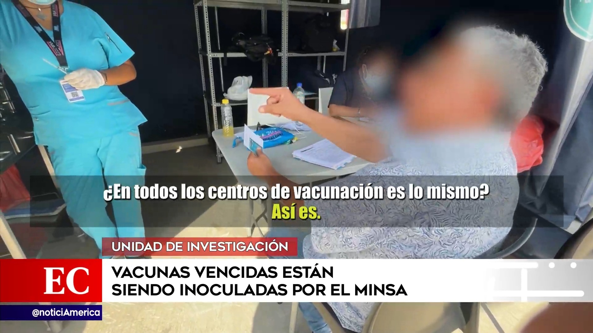 Paciente consultó sobre la fecha de vencimiento de las vacunas contra la covid-19 en Lima - Foto: América Noticias