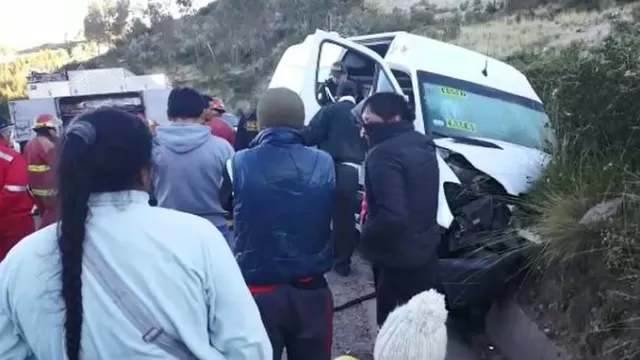 Accidente vehicular en Cusco. Foto: América Noticias
