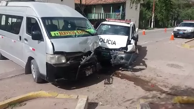 Accidente dejó un policía sin vida. Foto: América Noticias