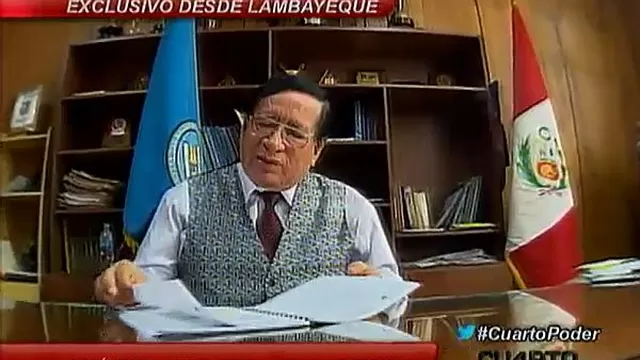 Denuncian que rector de la Universidad Pedro Ruiz Gallo gana casi 400 mil soles  