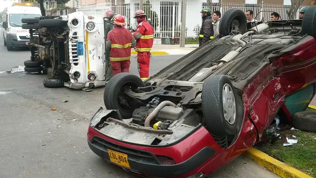 Accidente en Pueblo Libre. Foto referencial: Andina