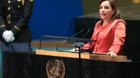 Dina Boluarte asegura ante la ONU que ha devuelto "la estabilidad y esperanza" al país