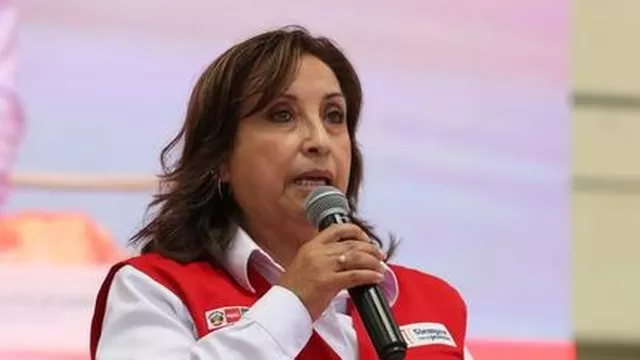 Dina Boluarte: Las autoridades, me incluyo, no podemos tener ninguna expresión que violenten a las mujeres