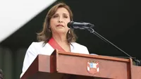 Dina Boluarte: “Nuestro compromiso es devolver la paz y tranquilidad al país”