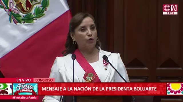 Dina Boluarte: "Pido perdón, en nombre del Estado, a los deudos de todos los fallecidos"