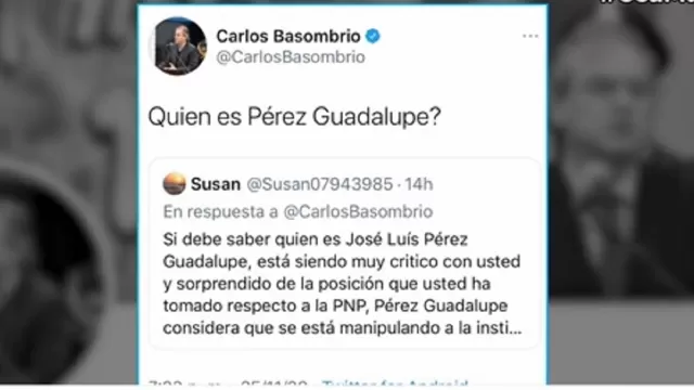 Discrepancias entre Basombrío y Pérez por pase a retiro de 18 generales de la PNP