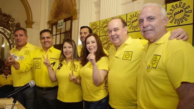 Candidatos por Solidaridad Nacional. Foto: Andina