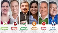 Elecciones 2021: Seis candidatos expusieron sus propuestas en el primer debate presidencial del JNE 