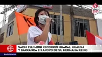 Elecciones 2021: Sachi Fujimori recorrió Huaral, Huaura y Barranca en apoyo de su hermana Keiko