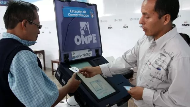  Las multas por no votar van desde los 19 hasta los 192 soles / Foto: Andina